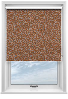 Leopard Luxe, Firebrand - Roller Blind